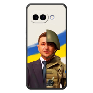 Чехол для Google Pixel 10a (AlphaPrint - с принтом Зеленского)