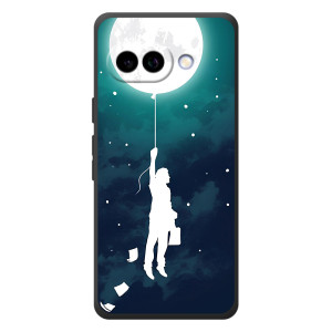 Чехол (ТПУ) с планетами на Google Pixel 10a – To The moon