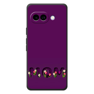 Чехлы на день мамы для Гугл Пиксель 10а – Мама с цветами