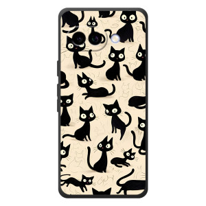 Чехол с рисунком кот на Google Pixel 10a