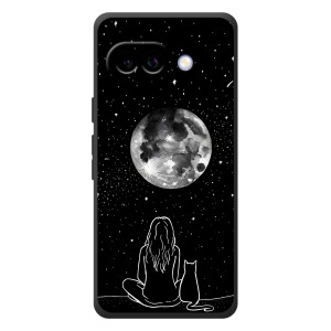 Чехол с рисунком кот на Google Pixel 10a