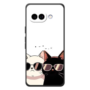 Чехол с рисунком кот на Google Pixel 10a