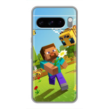 Чехол с картинками Майнкрафт для :,Google Пайкл 10а – Персонаж Майнкрафт