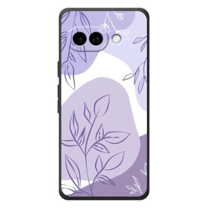 Силиконовый чехол с принтом в цветах на Google Pixel 10a