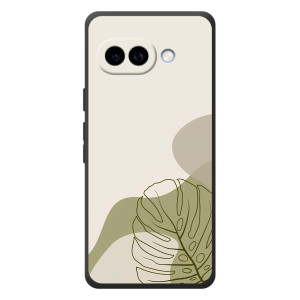 Силиконовый чехол с принтом в цветах на Google Pixel 10a