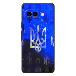 Чехол с украинским гербом на Google Pixel 10a – Гербы на синем