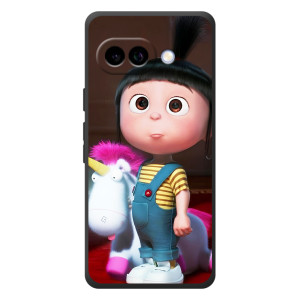 Мультяшный принт на Чехол для Гугл Пиксель 10а (Девочка Агнес)