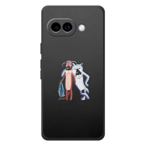 Мультяшный принт на Чехол для Гугл Пиксель 10а (Шо, опять)