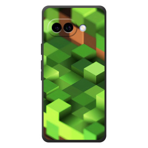 Чехлы для Google Pixel 10a (Персонажи Майн Крафт) (Текстура)