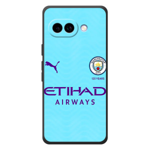 Силиконовые Чехлы принт Футбол на Google Pixel 10a – Man City
