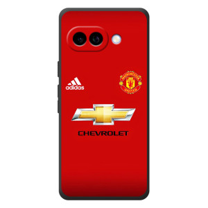 Силиконовые Чехлы принт Футбол на Google Pixel 10a – Man United