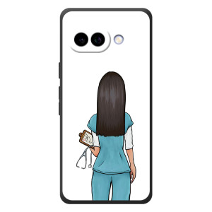 Силиконовый бампер (Работники) на Google Pixel 10a – Доктор