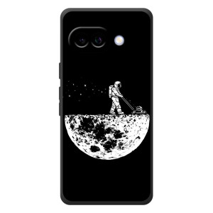 Силиконовый Чехол с принтом "Космонавты" на Google Pixel 10a – Космонавт