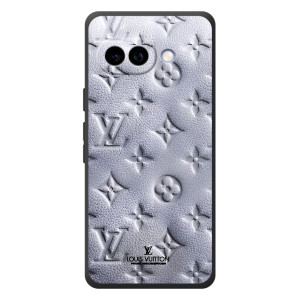 Текстурный Чехол Louis Vuitton для 无效输入 – Белый ЛВ