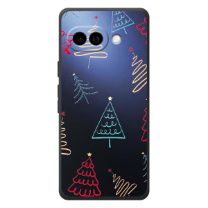 Зимние Чехлы для Гугл Пиксель 10а - прозрачный фон