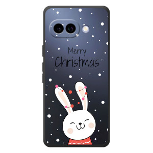 Зимние Чехлы для Гугл Пиксель 10а - прозрачный фон