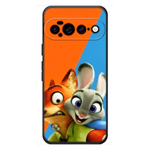 Чехлы ЗВЕРОПОЛИС для Google Pixel 11 Pro XL (Ник и Хопс)