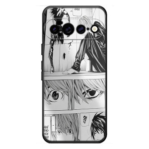 Чехол с символикой Аниме для Google Pixel 11 Pro XL – Коллаж Ягами