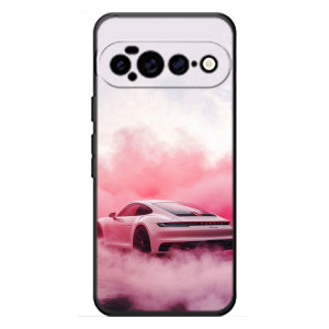 Чохол з авто Порше для Google Pixel 11 Pro XL – Рожевий Порше