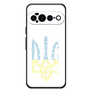 Чехол с украинским гербом на Google Pixel 11 Pro XL – Герб с гимном Украины