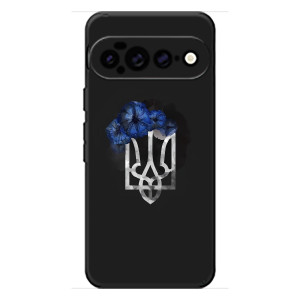 Чехол с украинским гербом на Google Pixel 11 Pro XL – Герб с цветком