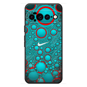 Силиконовый Чехол на Google Pixel 11 Pro XL с картинкой Nike – Найк зеленый