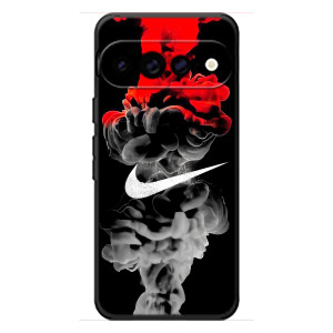 Силиконовый Чехол на Google Pixel 11 Pro XL с картинкой Nike – Nike дым