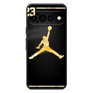 Силиконовый Чехол Nike Air Jordan на Гугл Пиксель 11 Про ХЛ (Джордан 23)