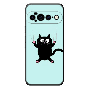 Силиконовый чехол с котиком для Google Pixel 11 Pro XL