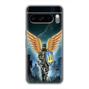 Чехол с украинским воином на Google Pixel 11 Pro