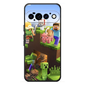 Чохли для Google Pixel 11 Pro (Персонажі МайнКрафт) – Майн-крафт