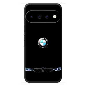 Силіконовий бампер з картинкою машини на Google Pixel 11 Pro – Чорний BMW