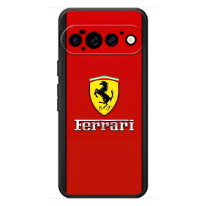 Силіконовий бампер з картинкою машини на Google Pixel 11 Pro – Ferrari Logo