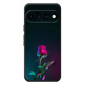 Чехлы с принтом Розочки для Google Pixel 11 – Ночная роза