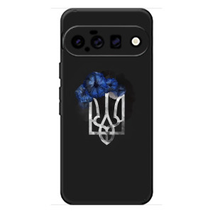 Чохол з українським гербом на Google Pixel 11 – Герб з квіткою