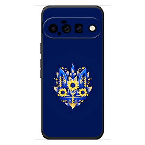 Чохол з українським гербом на Google Pixel 11 – Квітчастий гирб