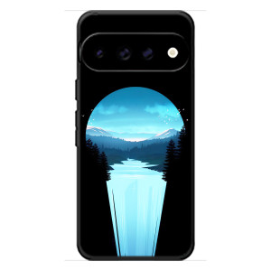 Летний Чехол на Google Pixel 11 – Синий Водопад