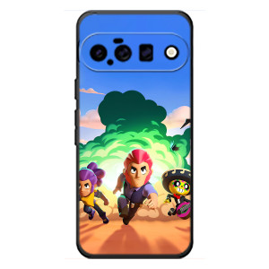 Силиконовый Чехол на Google Pixel 11 с картинкой Brawl Stars – Бравел Старс