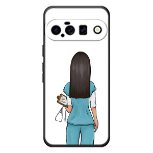 Силиконовый бампер (Работники) на Google Pixel 11 – Доктор