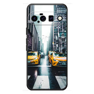Силиконовый бампер (Работники) на Google Pixel 11 – Такси