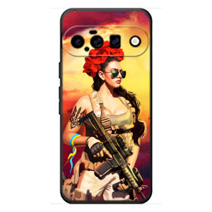 ЗСУ Чехлы (TPU) для Google Pixel 11 – Женщина солдат