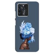Чехлы (ART) Цветы на Google Pixel 2 XL (VPrint) (Цветы на голове)
