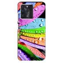 Чехлы (ART) Цветы на Google Pixel 2 XL (VPrint) (Семицветик)