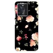 Чехлы с Цветами для Google Pixel 2 XL (VPrint) (Розочки)