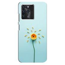 Чехлы с Цветами для Google Pixel 2 XL (VPrint) (Желтый цветок)