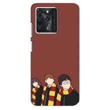 Чехлы с Гарри Поттером для Google Pixel 2 XL (AlphaPrint) – Гарри с друзьями