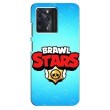 Чехлы Brawl Stars для Google Pixel 2 XL (AlphaPrint) – Лого Бравл Старс