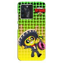 Чехлы Brawl Stars для Google Pixel 2 XL (AlphaPrint) – Поко в самбреро