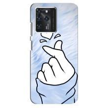 Чехлы (Знак сердечка) на Google Pixel 2 XL – Сердечка знак