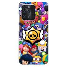 Чехол для Google Pixel 2 XL Бравл Старс (VPrint) – Лого Brawl Stars